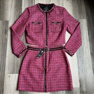 Guess tweed skirt and jacket set
